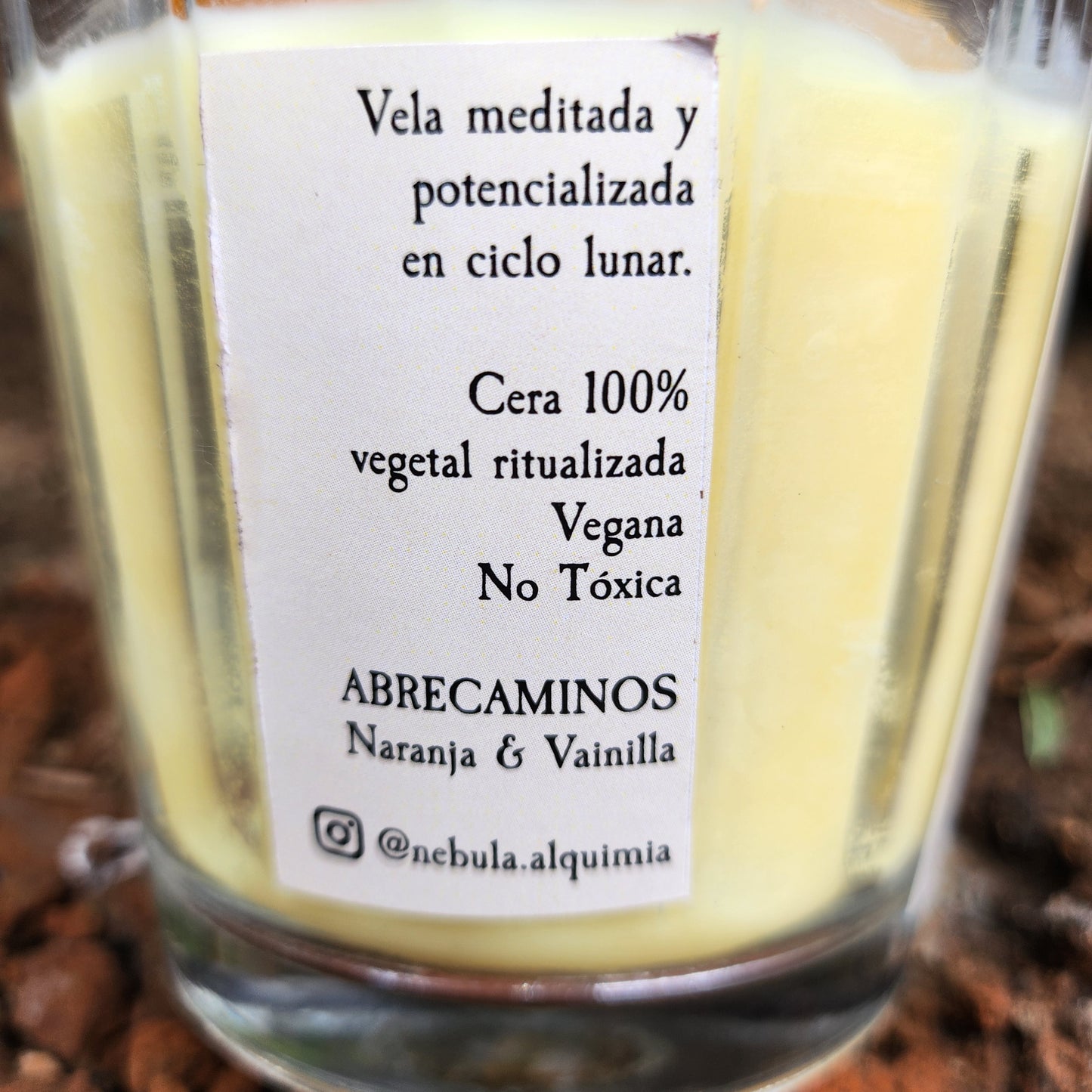 ABRECAMINOS Vela ritualizada