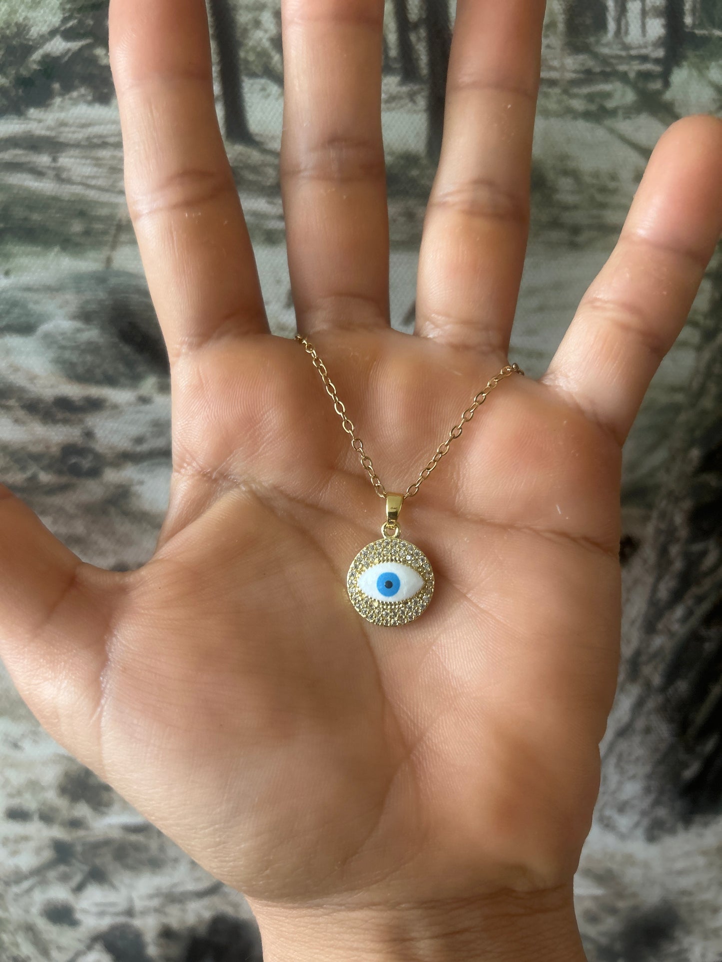 AMULETO OJO TURCO Collar