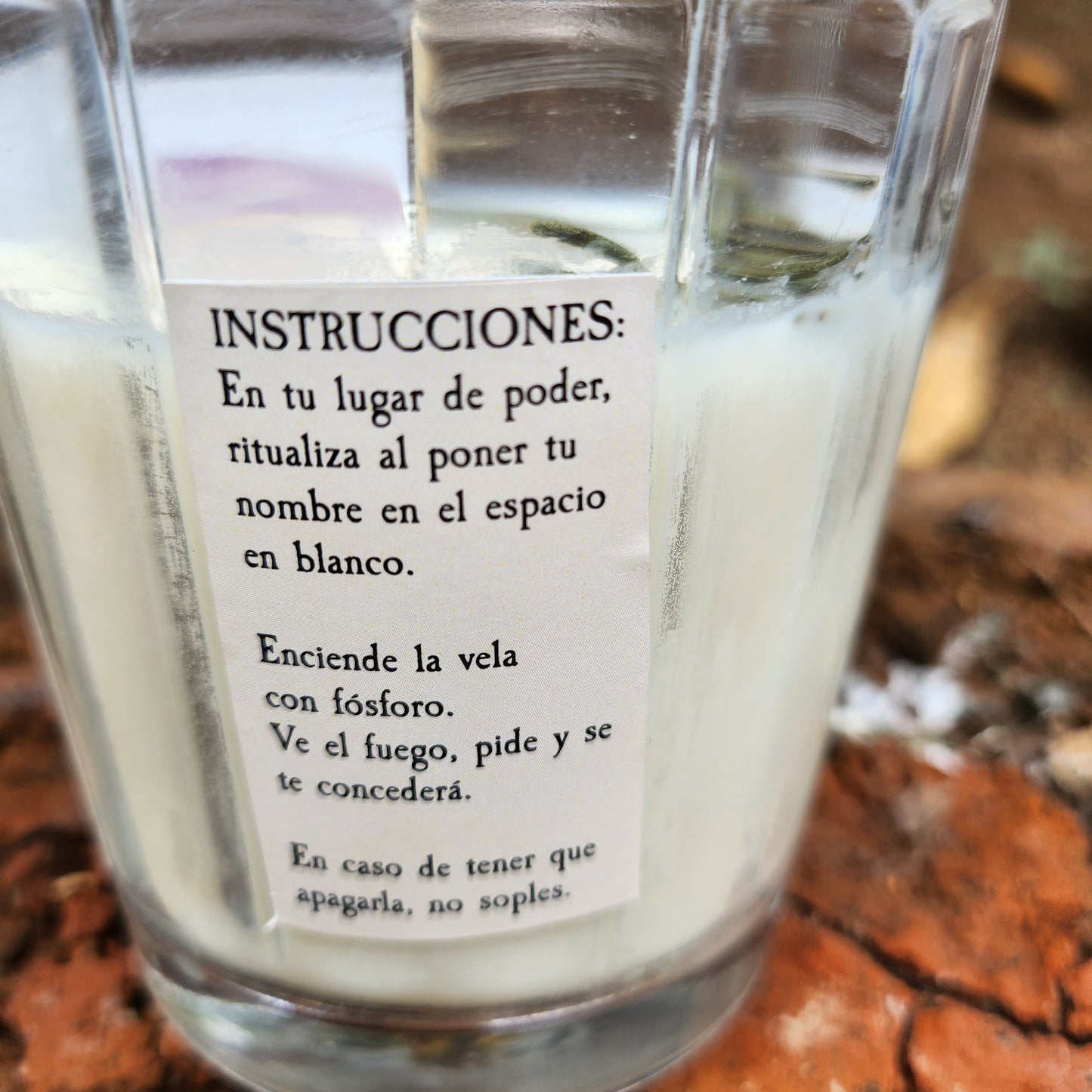 LIMPIA Vela ritualizada