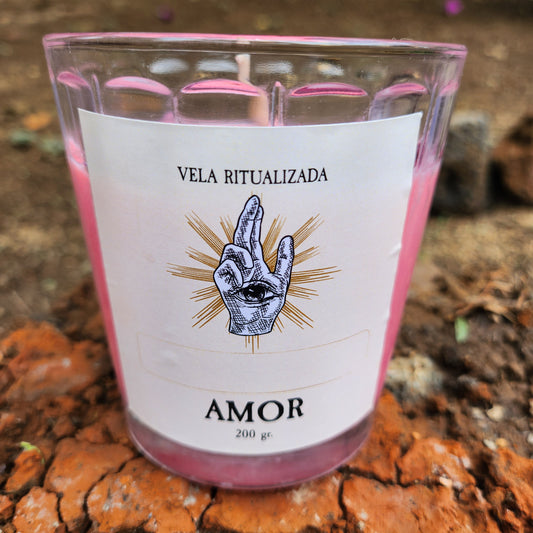 AMOR Vela ritualizada