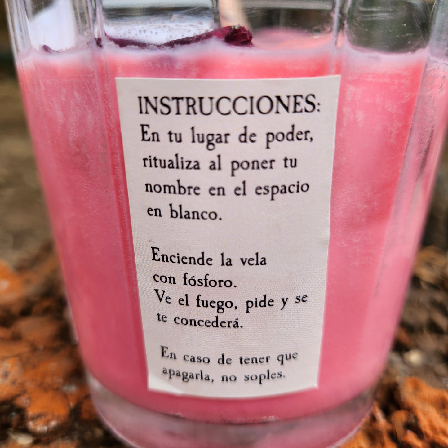 AMOR Vela ritualizada