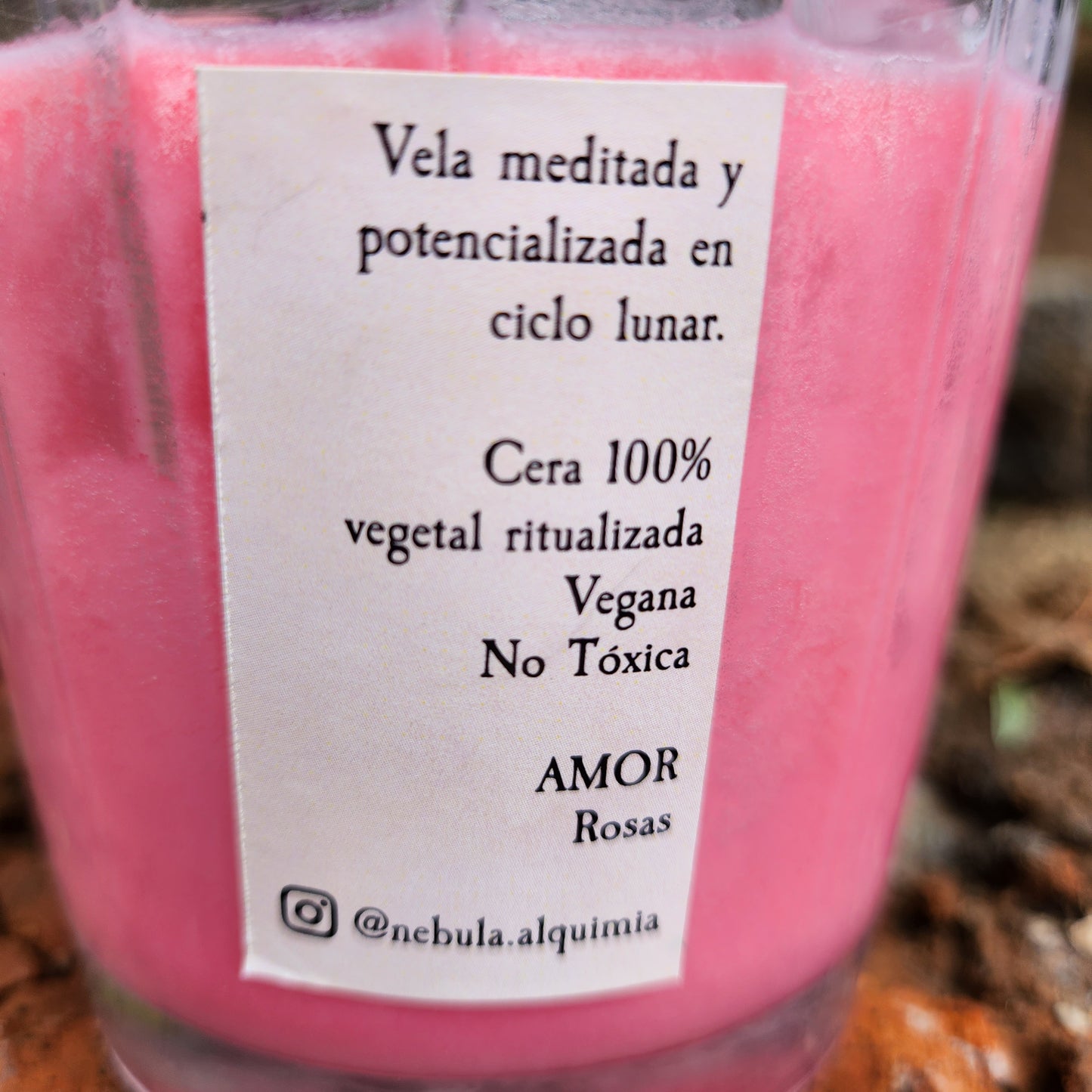 AMOR Vela ritualizada