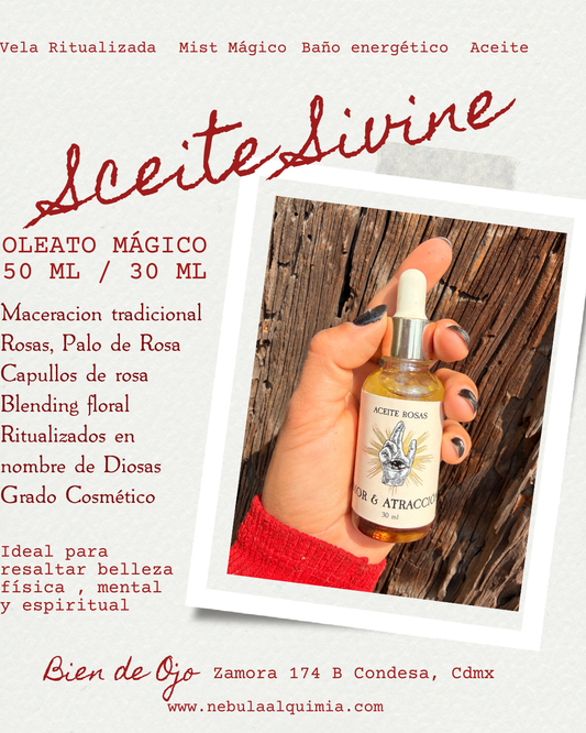 ACEITE DIVINE Oleato Rosas