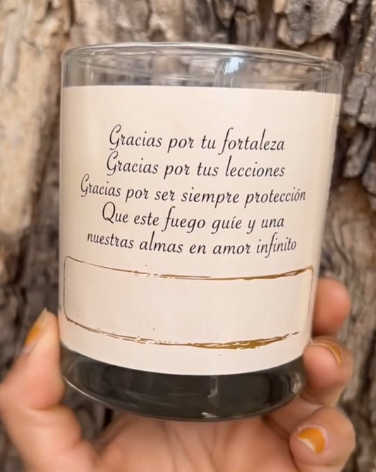 ALMAS ENERGÍA MASCULINA Vela ritualizada para las almas que trascendieron