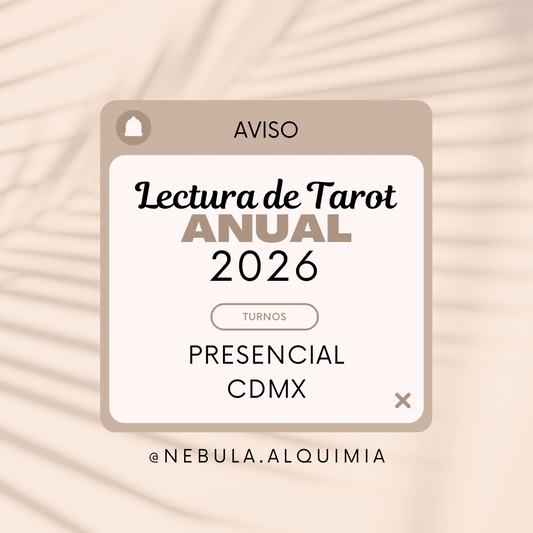 LECTURA ANUAL 2026 PRESENCIAL 👁️
