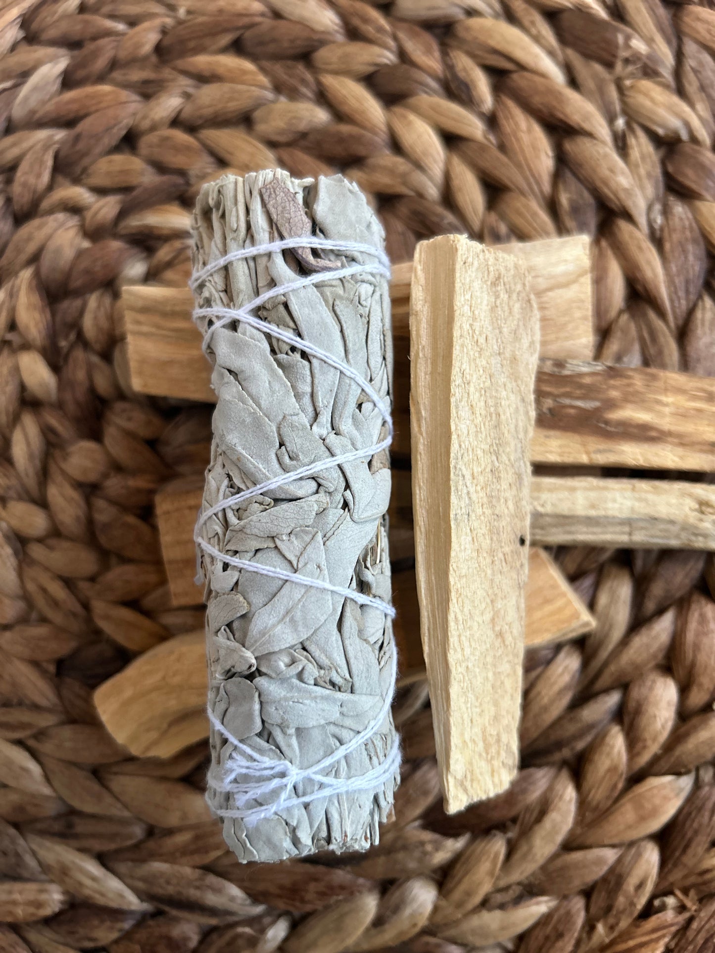 LIMPIA ENERGÉTICA Salvia Blanca + Palo Santo