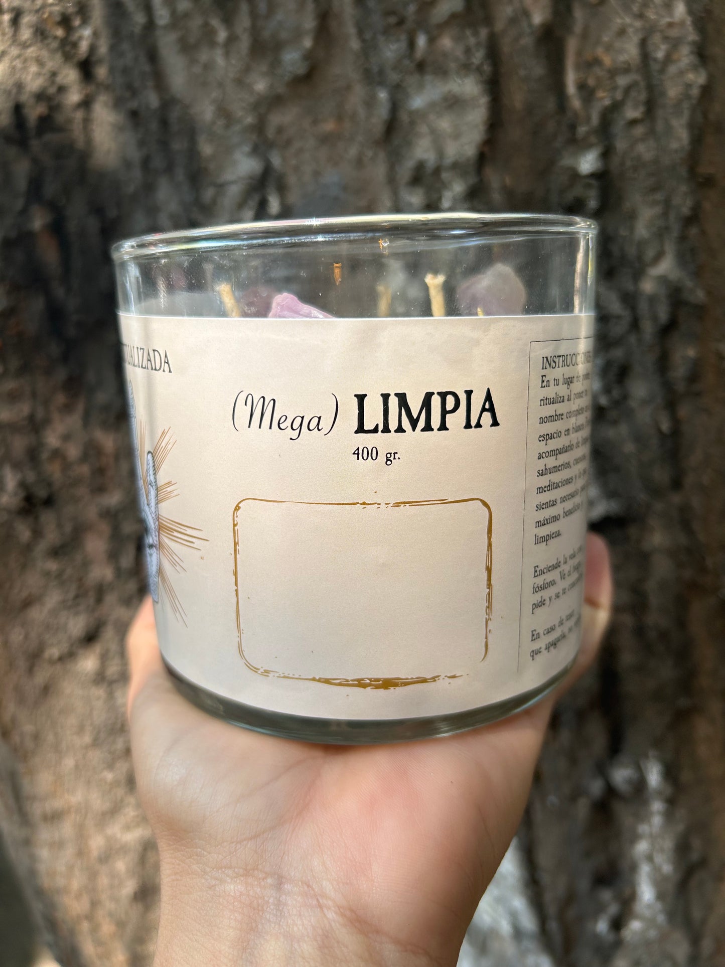 MEGA LIMPIA ENERGÉTICA Vela ritualizada